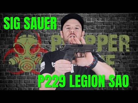 Sig Sauer P229 Legion SAO Review