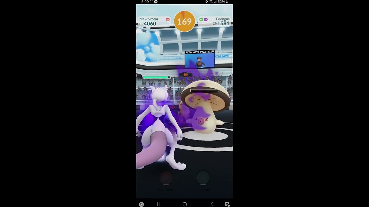 Pokémon GO 162-Shadow Foongus Raid