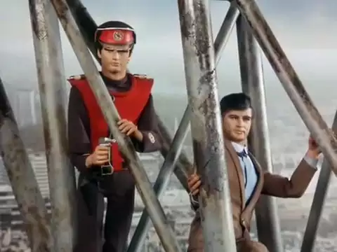 CAPTAIN SCARLET & OTHER PUPPET..