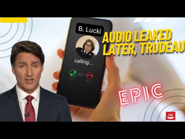 Audio leaked. Later, Trudeau #trudeaumustgo #chrystiafreeland #pierrepoilievre #shorts