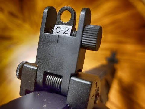 Backup sights for your AR 15 Ozark Armament Unboxing