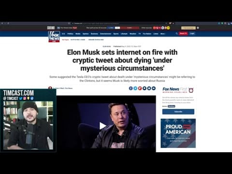 Elon Musk Tweets That HE MIGHT DIE Under Mysterious Circumstances Sparking Clinton Theories & Memes