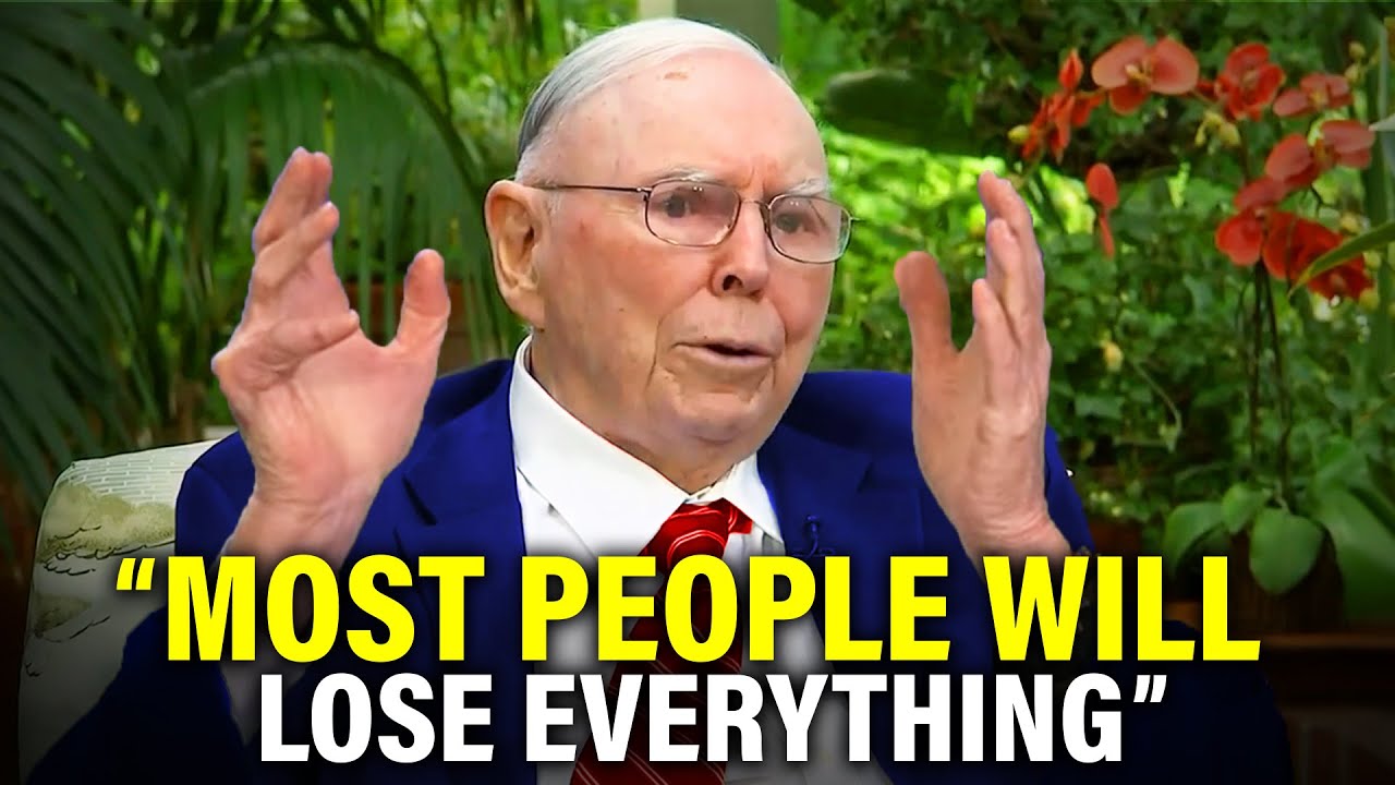 Charlie Munger Predicts a Horrible Economic Crisis Where EVERYTHING WILL COLLAPSE