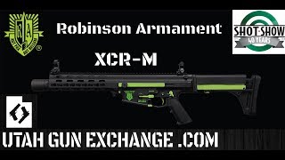 SHOT Show - 2018 Robinson Armament's Awesome XCR-M!!!