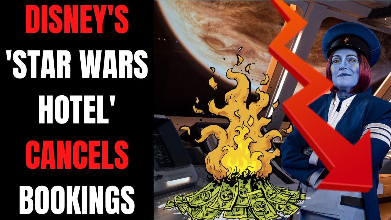 Disney's FAILED 'Star Wars Hotel' Forced To Cancel Dates | SJW-Woke Disney FAIL