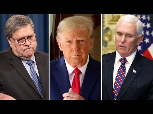 TRUMP COMES TO MIKE PENCE’S RESCUE. SHADY DETAILS OF PENCE SCANDAL. BILL BARR GETS IT! AN HONEST DEM