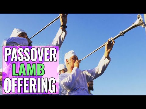Israel Practices Passover Offering at Temple Mount -  What Happens Next?