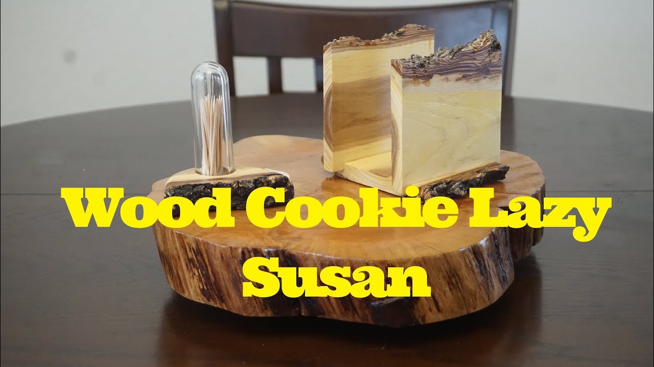 Rustic Wooden Cookie Lazy Susan, Littlewierdshop