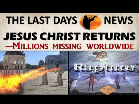 World Events Pointing to the Rapture and the Soon Return of Jesus