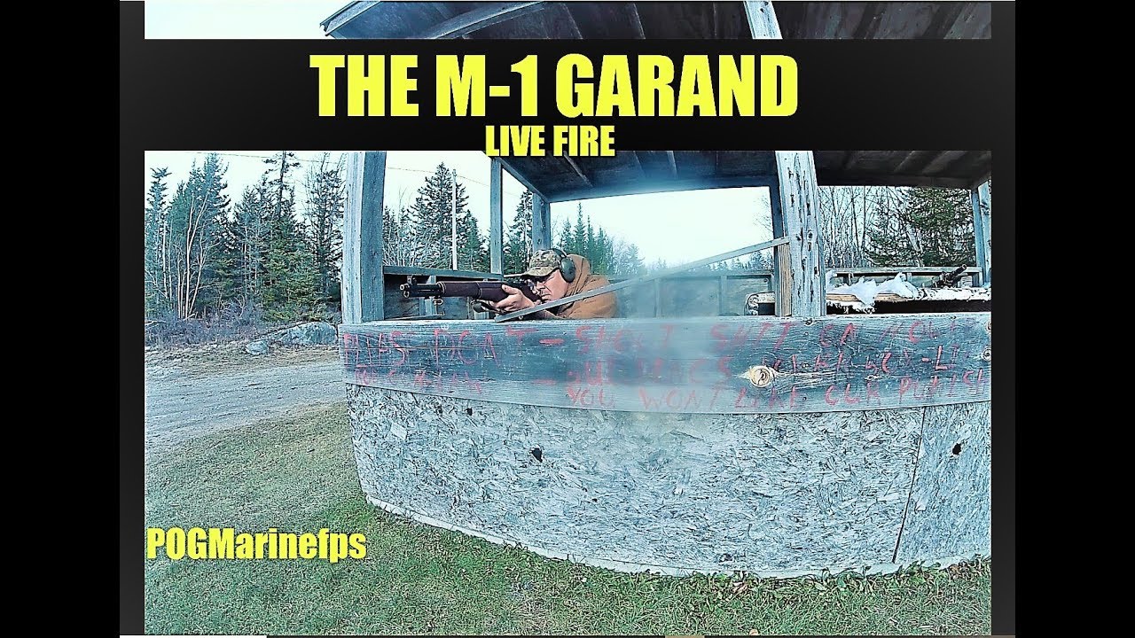 M1 Garand from the Garand Guy 30-06 Battle Rifle LIVE FIRE