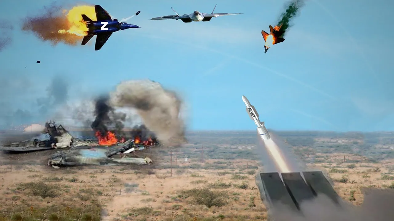 Today, New American Anti-Aircraft Missiles RIM-161 Destroyed 3 Russian Fighter Jet In Ukraine