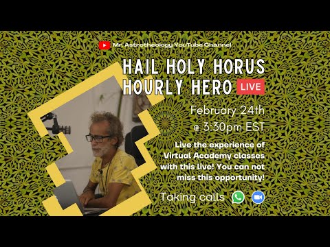 SYNCRETISM SOCIETY - Hail Holy Horus Hourly Hero - LIVE & Taking Calls
