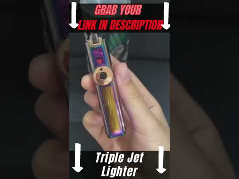 Awesome Triple Jet lighter Trusted one - #SHORTS