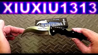 Cold Steel Black Talon II - Deadly in CTS-XHP Steel