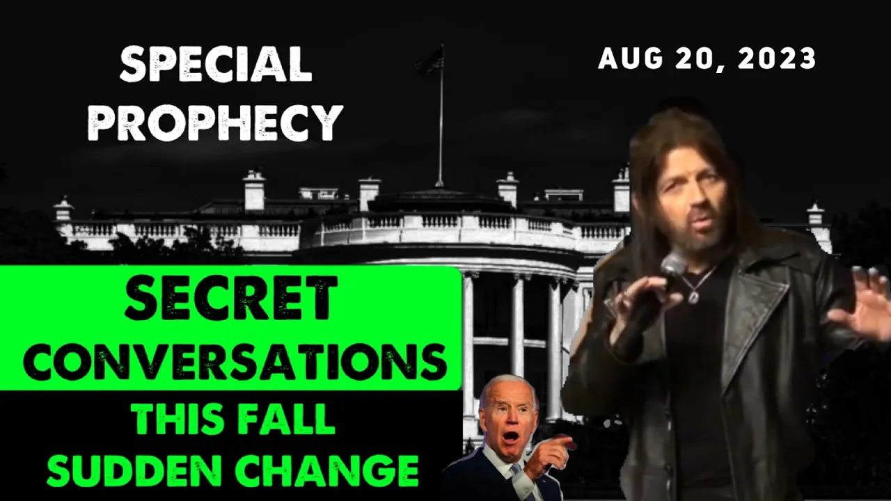 Robin Bullock PROPHETIC WORD🚨[SECRET CONVERSATIONS] THIS FALL CHANGE IS COMING Aug 20, 2023