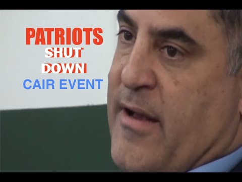 UTT   Cenk Uygur CAIR event SHUT DOWN by PATRIOTS