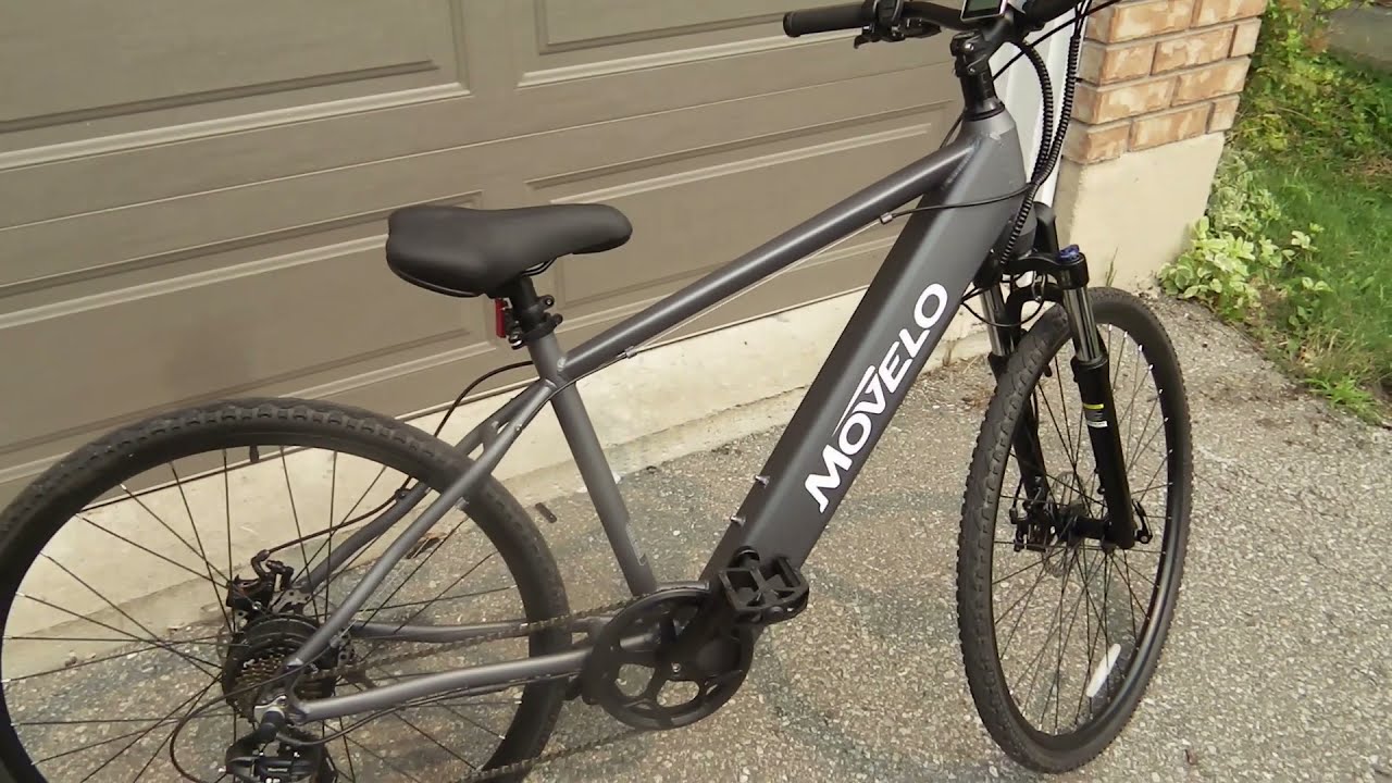 REVIEW OF  MOVELO ELECTRIC BIKE   SOLD BY WALMART !