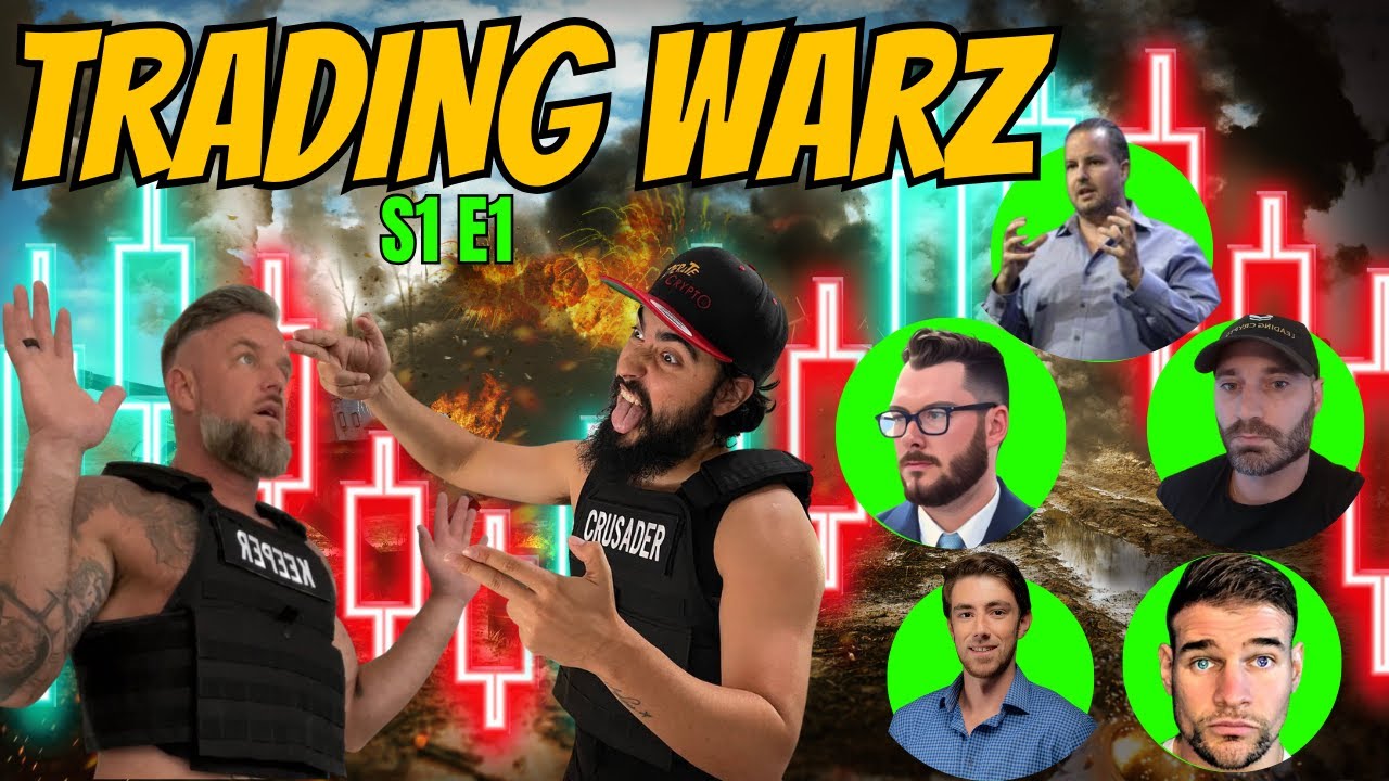 Trading Warz S1 E1: Crypto's Ultimate Live Trading Showdown with Top Traders!
