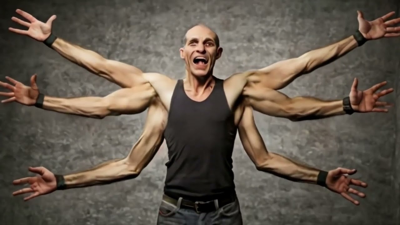 MAN WITH 6 ARMS