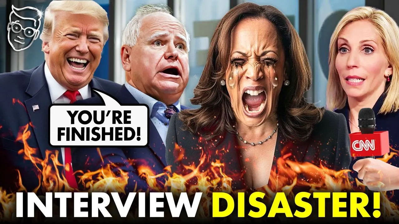 DISASTER: Kamala Proves Everyone's Worst NIGHTMARE in TRAIN WRECK CNN Interview | IT'S EVEN WORSE...