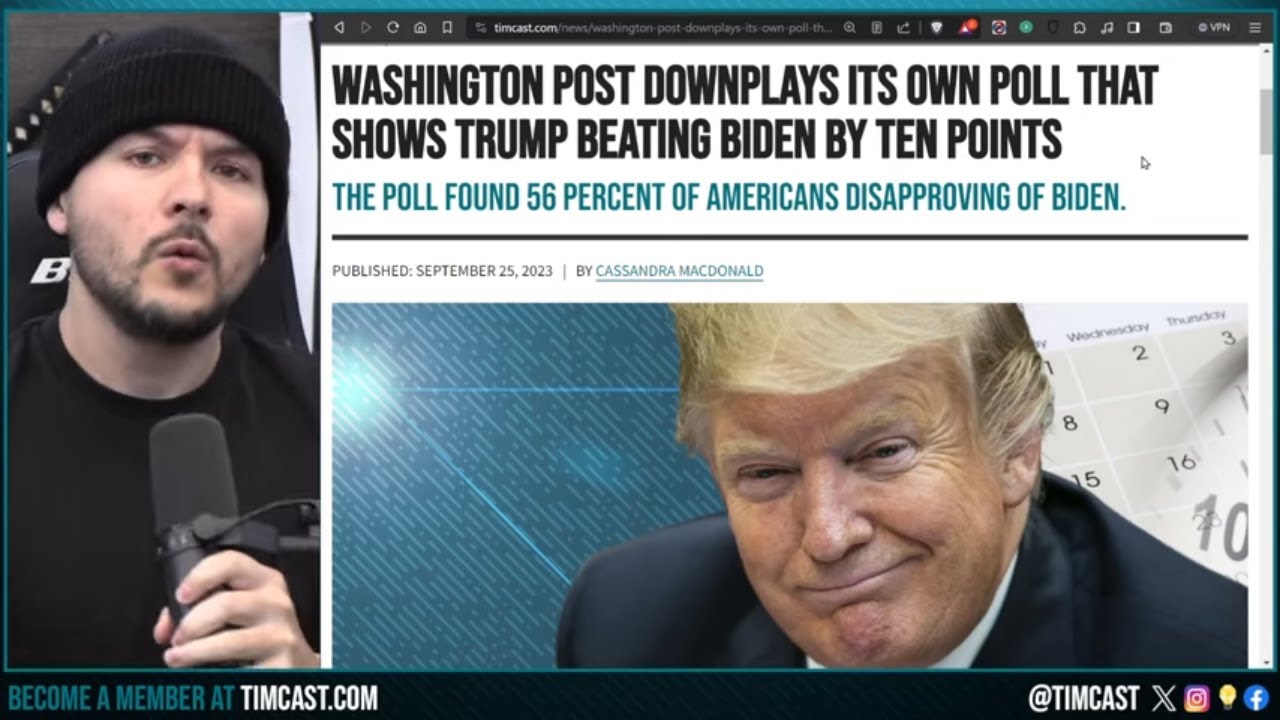Democrats PANIC As ABC Poll Has Trump WINNING BY TEN Points, ALL New Polls Show Biden 2024 COLLAPSE