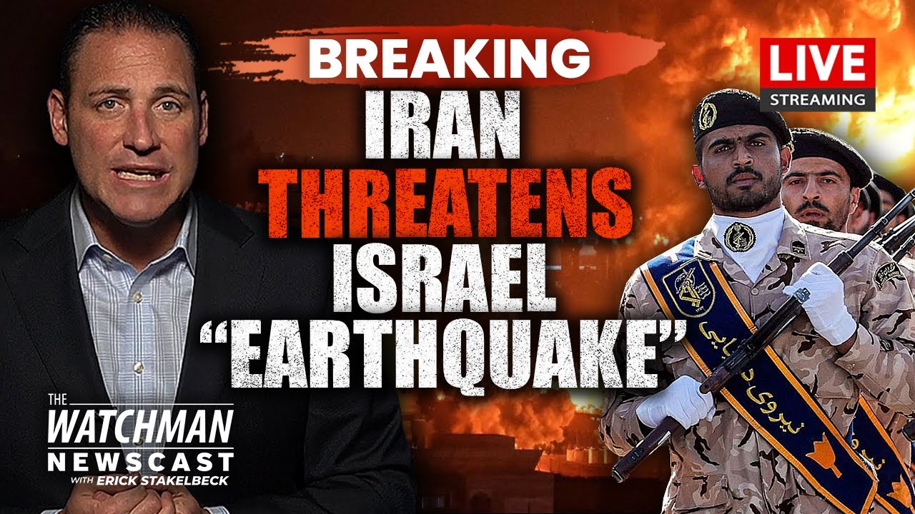 Iran Threatens Israel w/ “EARTHQUAKE” as Gaza Invasion Looms; Hamas DOOMED? | Watchman Newscast LIVE