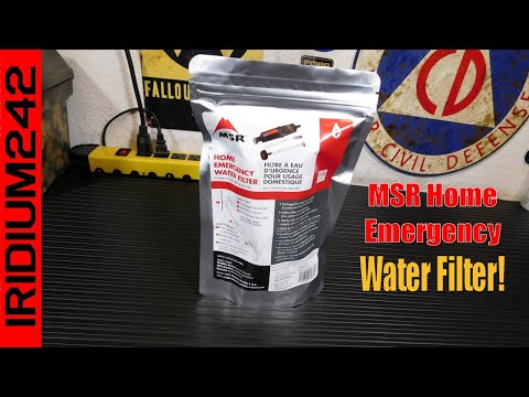 MSR Home Water Filtration System