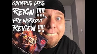 Olympus Labs Pre Workout review on RE1GN