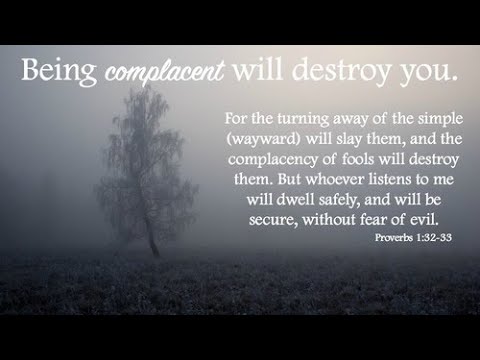 Being Complacent Will Destroy You! - Be Rich Towards God and Don't Go to Hell!