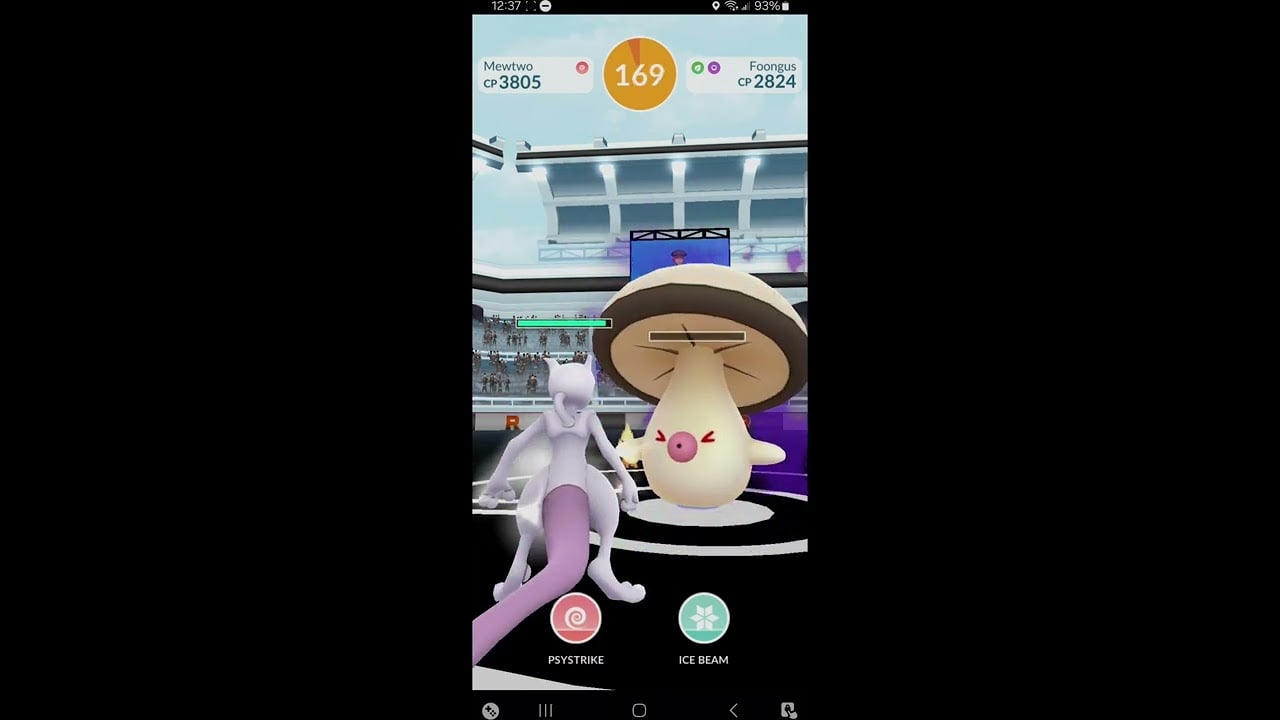 Pokémon GO 210-Shadow Foongus Raid