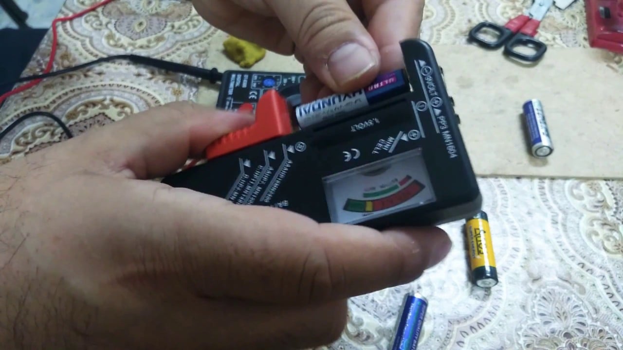 Digital Battery Tester Volt