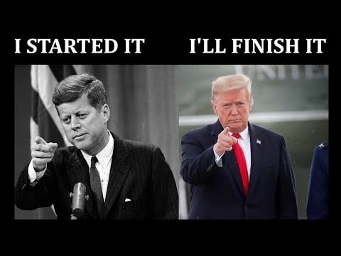 57 YEARS AGO IT BEGAN / WE THE PEOPLE WILL FINISH NOW! / NOTHING WILL STOP WHATS COMING! NOTHING!