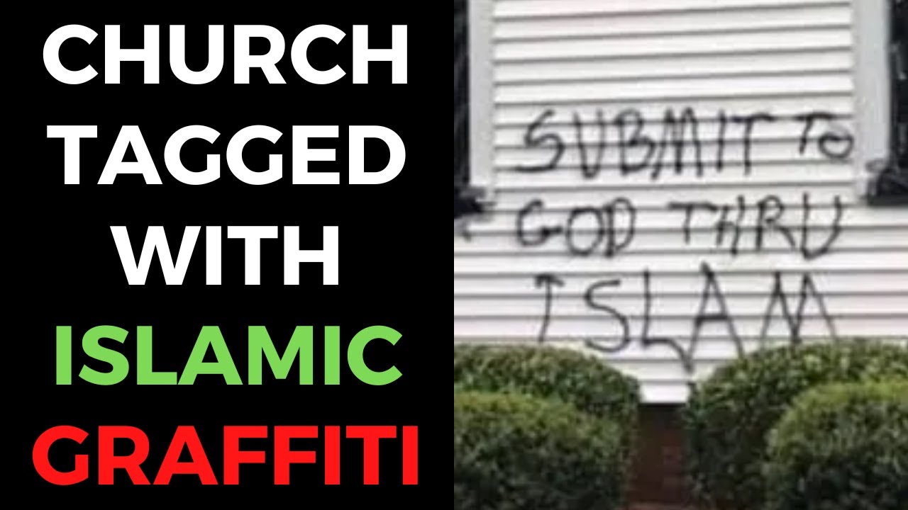 Muslims Vandalize South Carolina Church With Pro-Islamic Graffiti