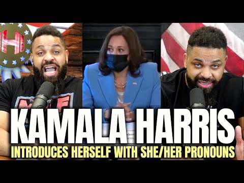Kamala Harris Introduces Herself With She/Her Pronouns [Hodgetwins]