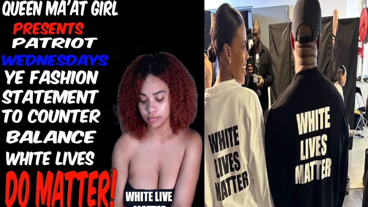 Queen Ma'at Girl Presents Patriot Wednesdays. From Fashion To Counter Balance White Lives Do Matter!
