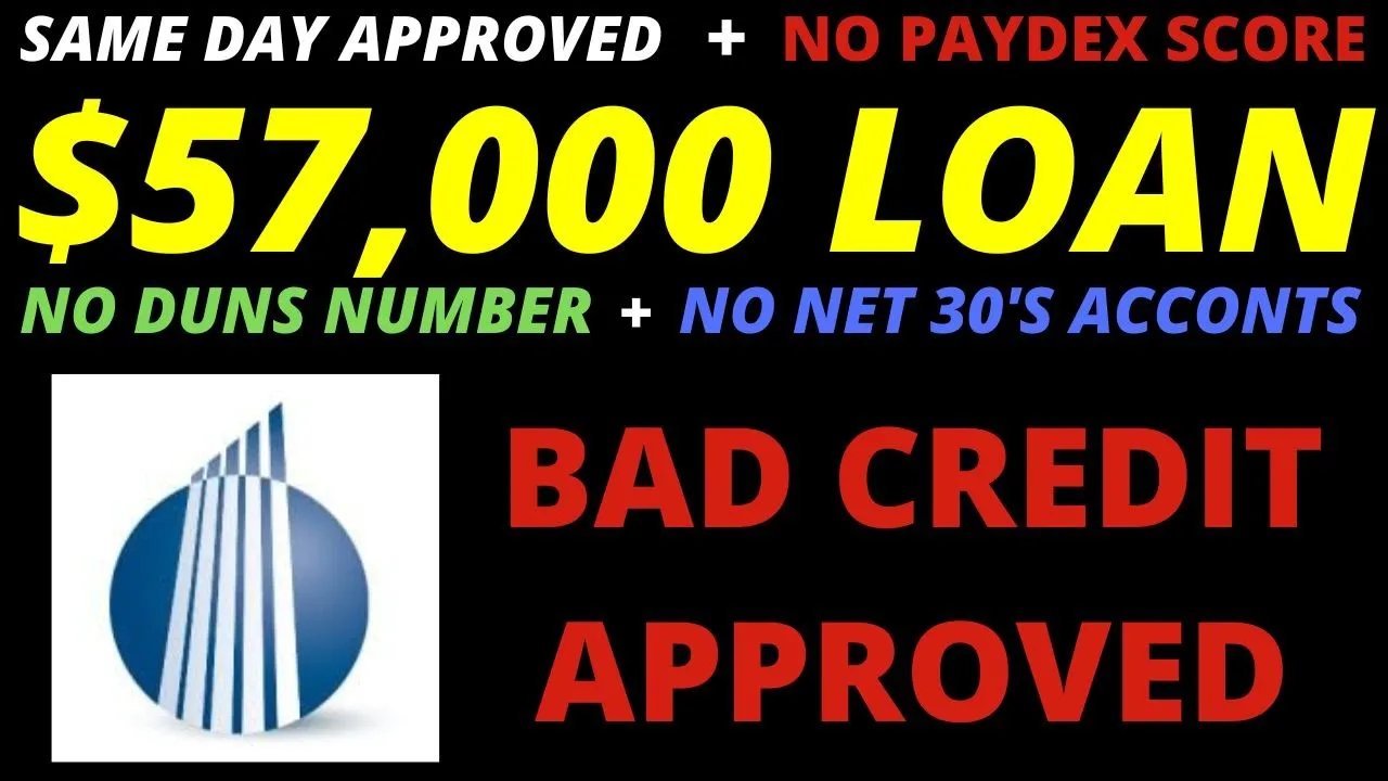 $57000 BUSINESS LOAN NO CREDIT CHECK | BEST BAD CREDIT BUSINESS LOANS 2022 | BUSINESS LOANS REVIEW