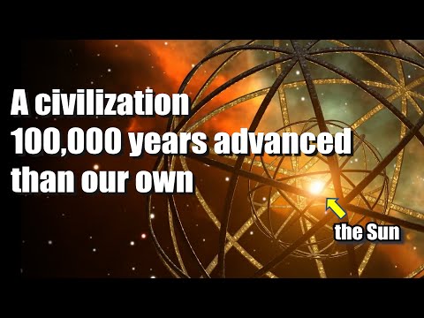 A "stellar civilization" at least 100,000 years more advanced than our own!