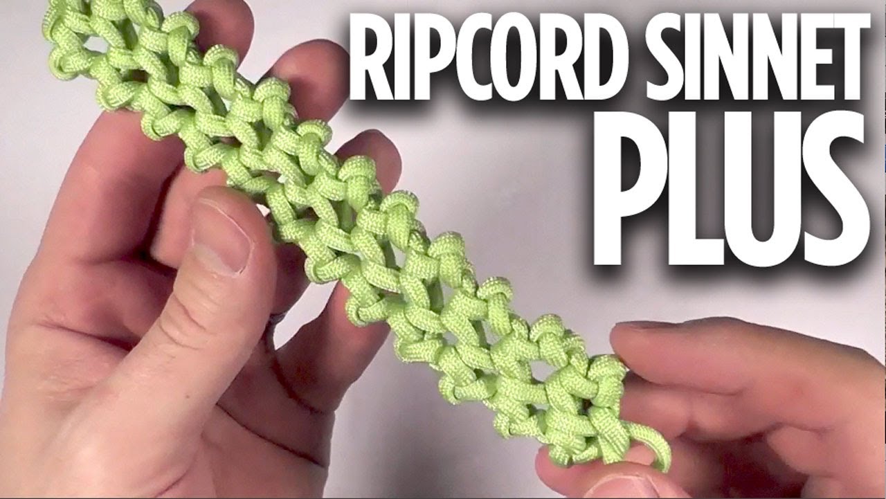 Ripcord Sinnet Plus: 550 Paracord Bracelet Tutorial