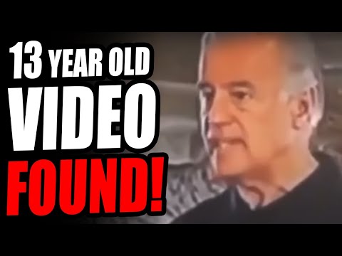 WATCH! 13 Year Old Video Of Joe Biden FOUND! He Is Such A LIAR It's Not Even Funny.