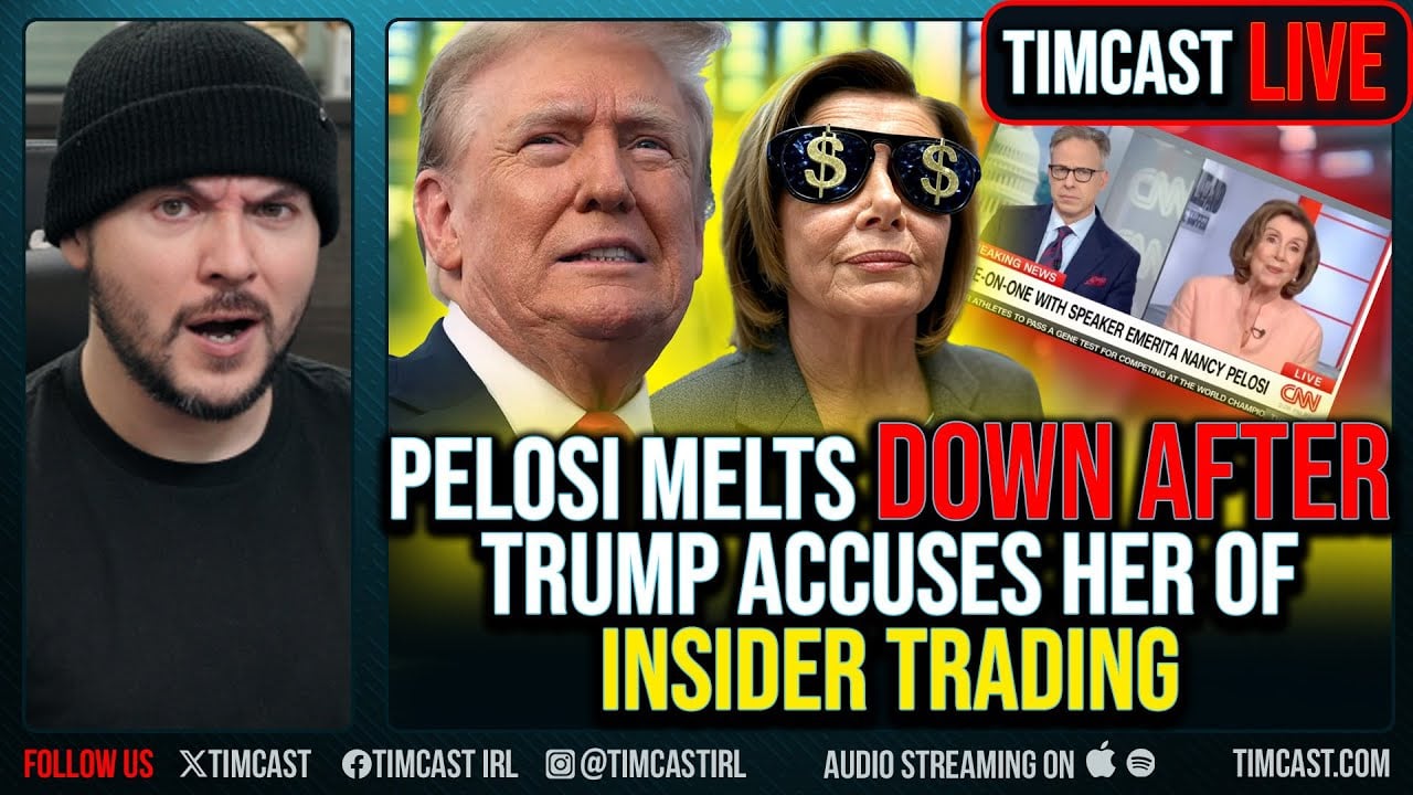 Pelosi MELTS DOWN After Trump Accuses Her Of INSIDER TADING, PELOSI ACT Moves Forward | Tim Pool