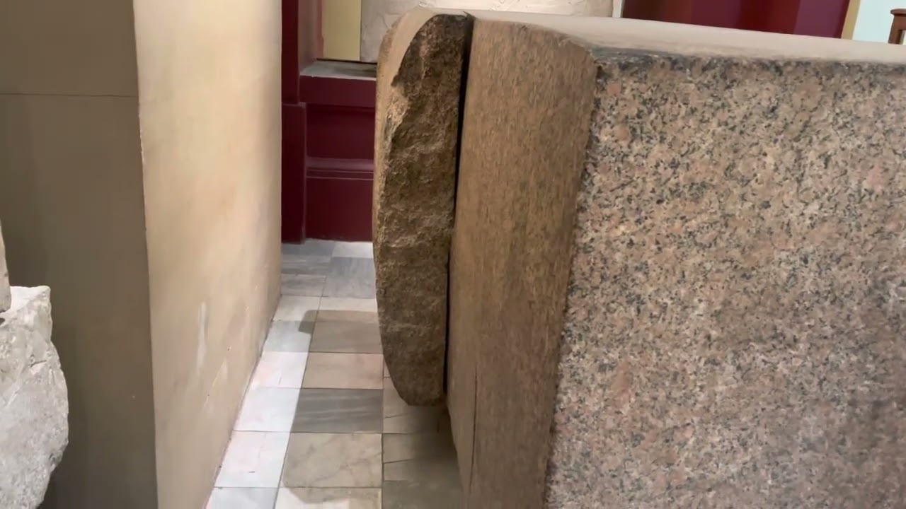 Unfinished Megalithic Box At The Cairo Museum