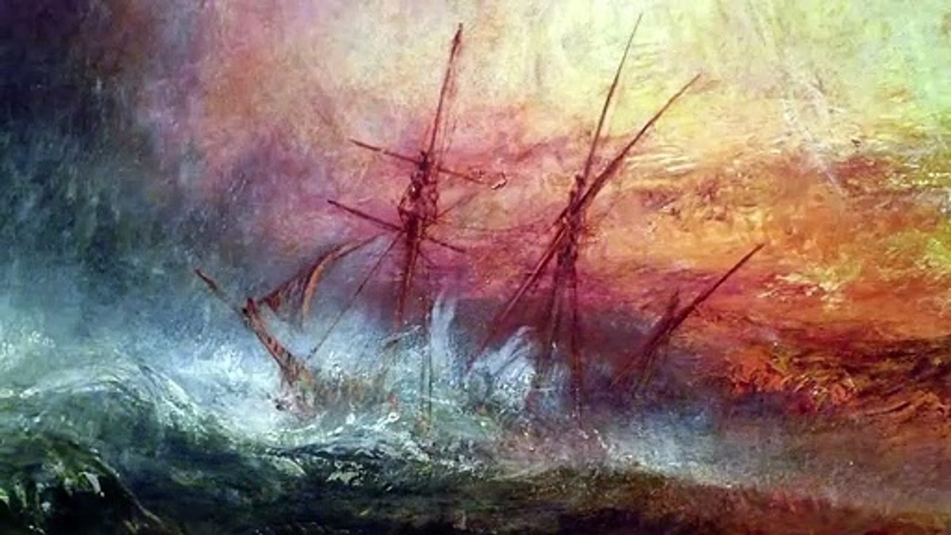 Slave Ship - O Navio Negreiro (William Turner, 1840)