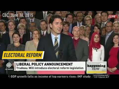 Electoral Reform & trudeau on Lying To Canadians as ALWAYS!