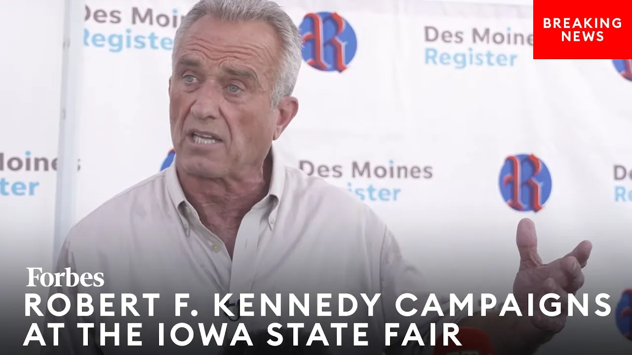 'I Would Do Everything Differently': RFK Jr. Makes Case Against Biden At Iowa State Fair