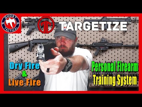 Improve Your Shooting Anywhere:  Targetize Personal Firearm Training System:  Dry Fire Review