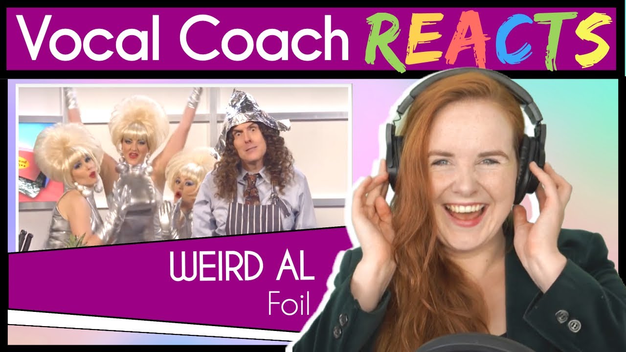 Vocal Coach Beth Roar, reacts to "Weird Al" Yankovic's - Foil