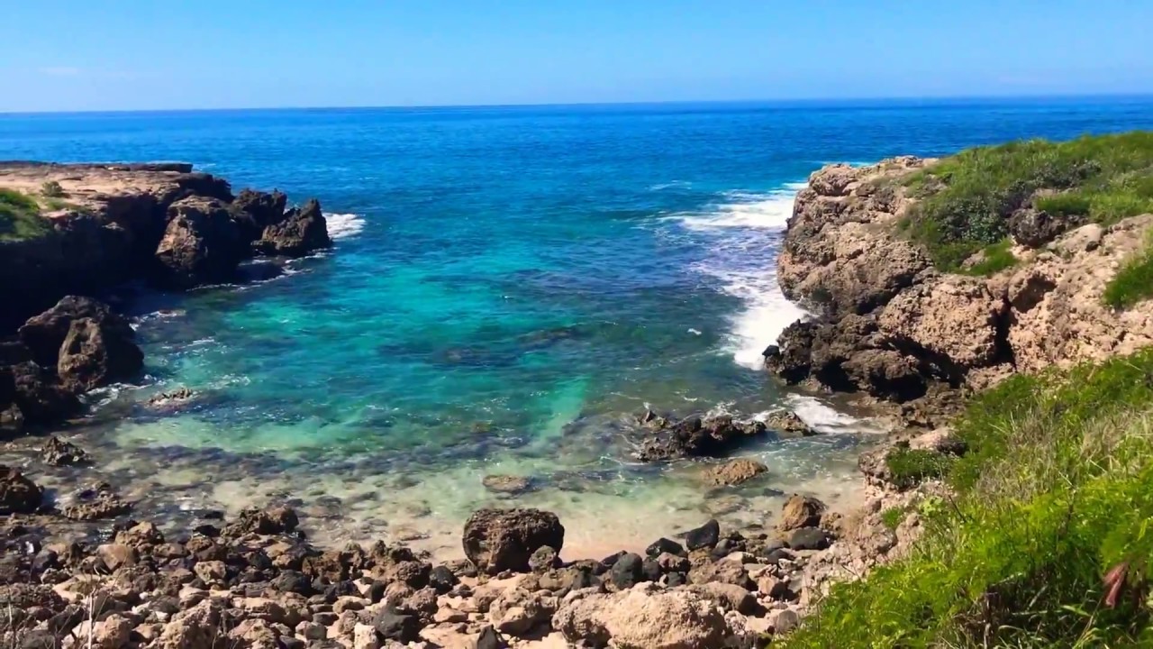 West Side Oahu Hawaii Landscape and Oceanside View