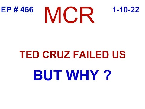 TED CRUZ  FAILED US, BUT WHY