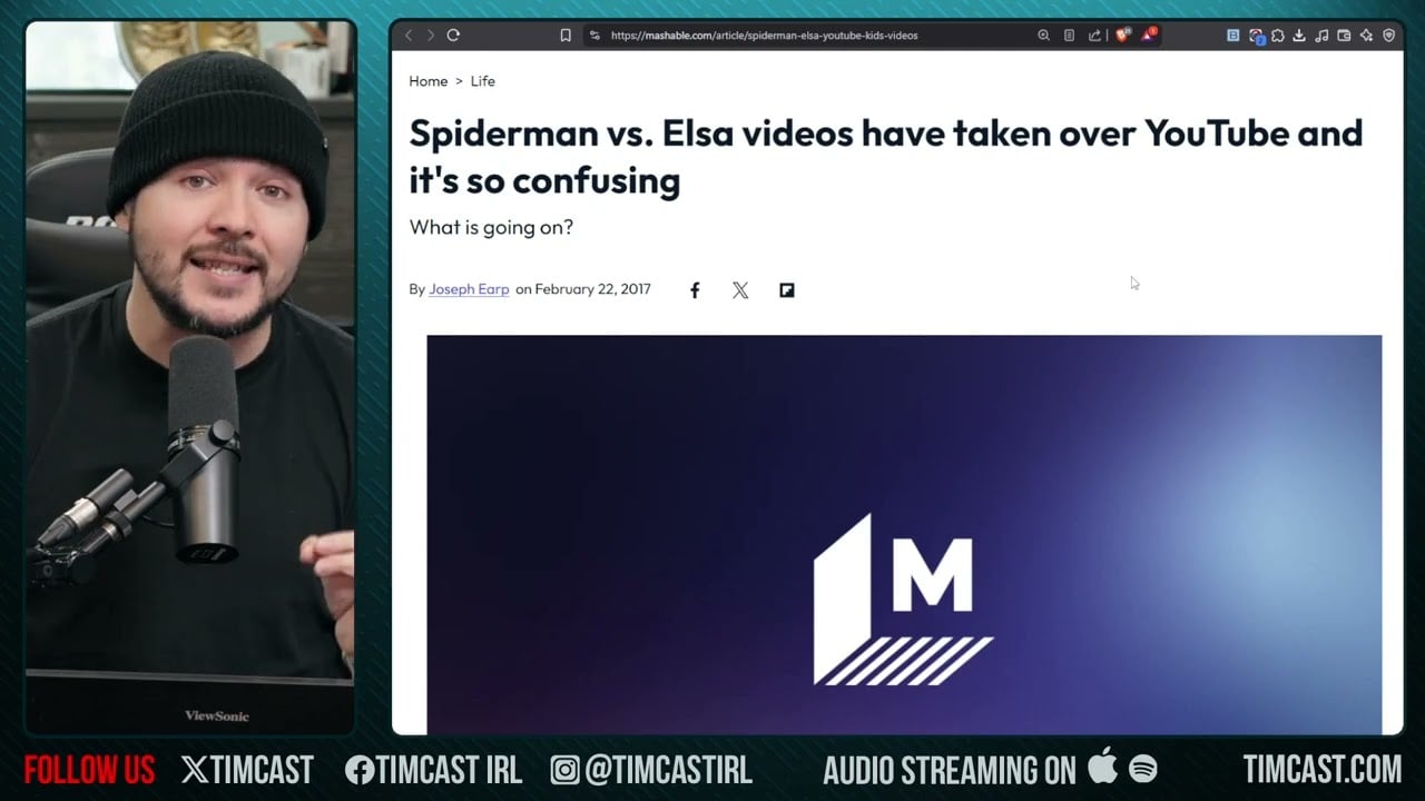 Youtube SHOULD BAN Brian Tyler Cohen & David Pakman For Manipulating The Algorithm With TRUMP SLOP