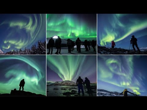 Amazing Northern Lights (Aurora Borealis) - FINLAND